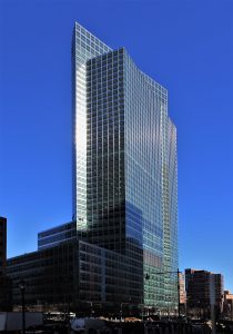 Goldman Sachs headquarters tower at 200 West Street, New York